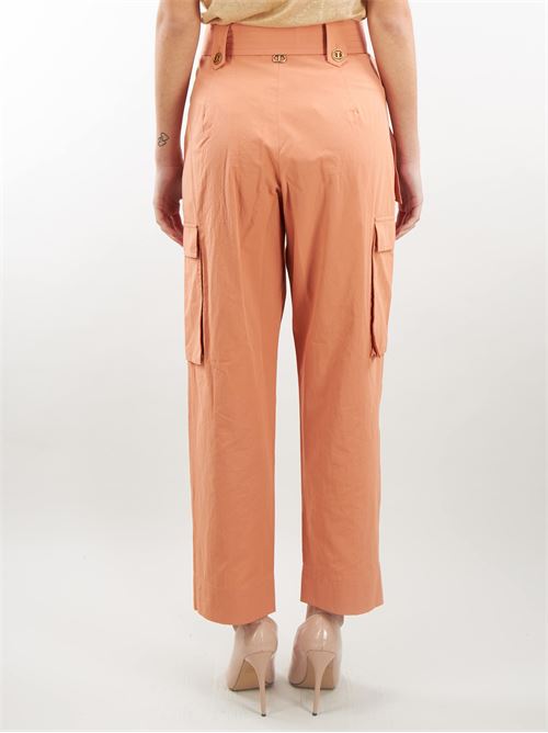 Poplin cargo trousers Twinset TWIN SET | Trousers | TT205211536